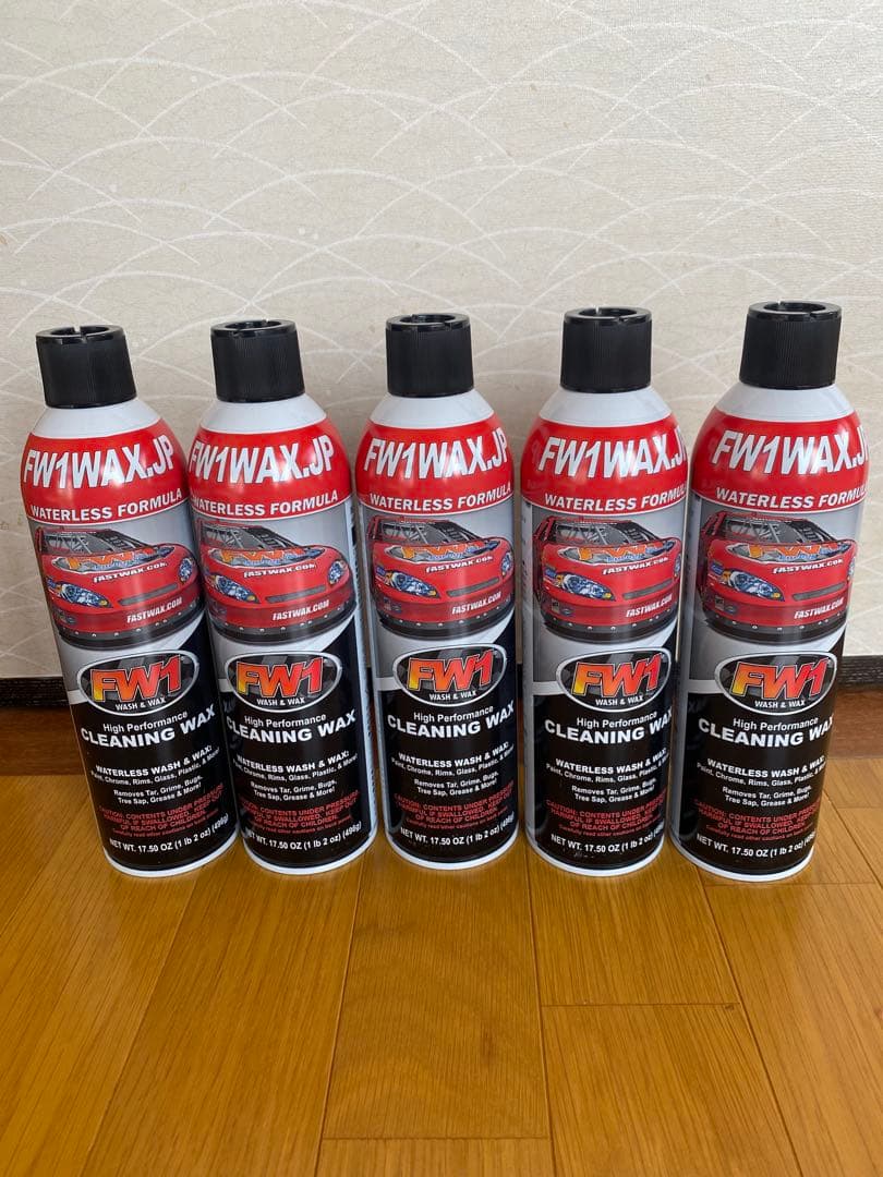 FW1 WAX,JP 5本セット
