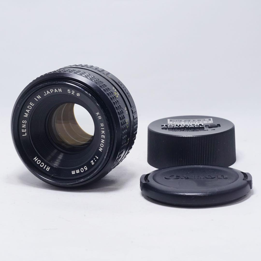 美品 初期型 RICOH XR RIKENON 50mm F2 富岡光学