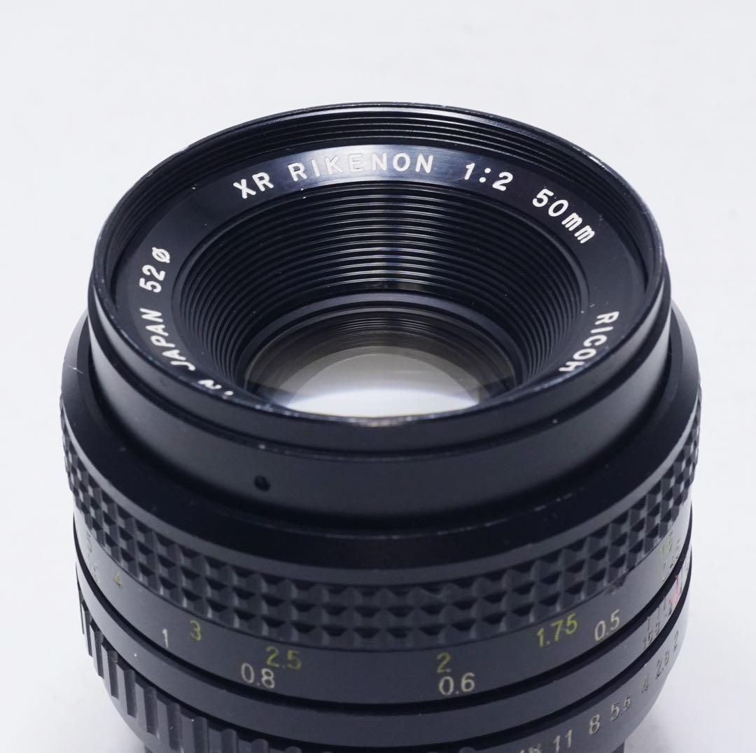 美品 初期型 RICOH XR RIKENON 50mm F2 富岡光学
