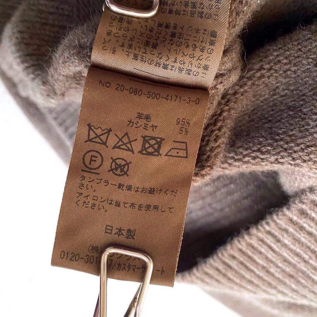 【ほぼ未使用✨】Deuxieme Classe JADEタートルニット　チョコ