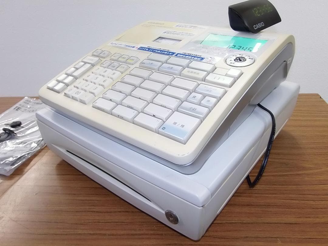設定無料 CASIO TE-2500-15S レジスター 250731