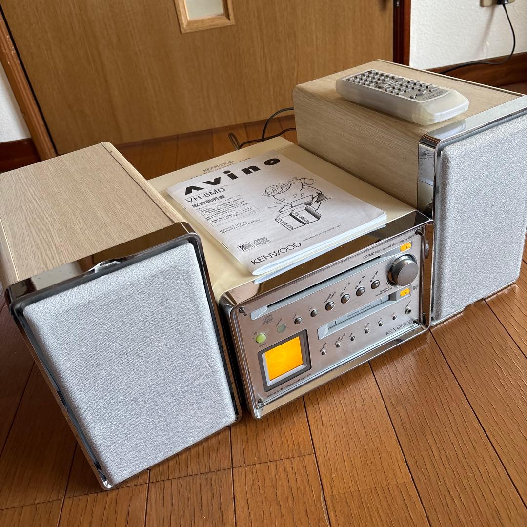 KENWOOD AVINO CD・MDコンポ VH-5MD
