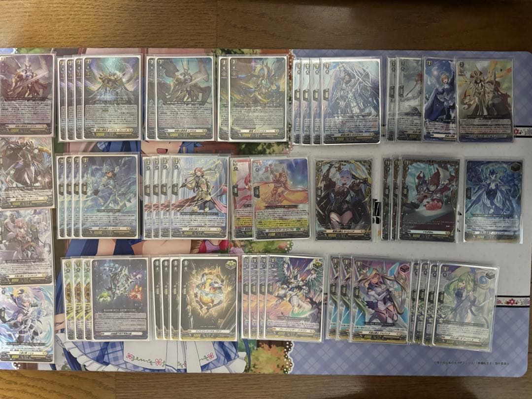 ヴァンガード デッキ 奇跡の運命者 レザエル 軸 付属パーツあり