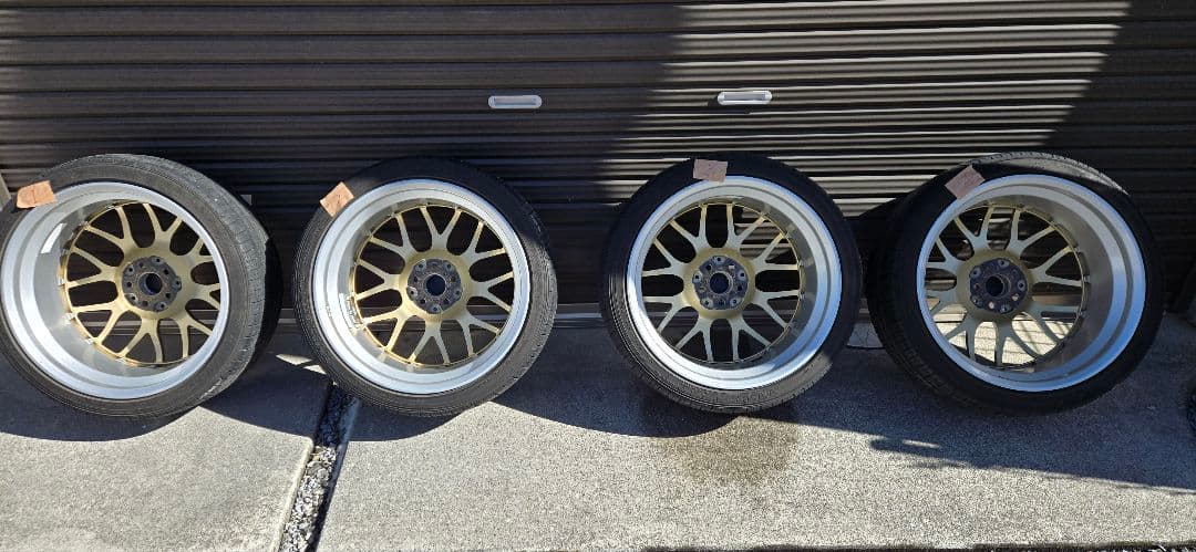 BBS RS-GT 18インチ 4本セット マックガード付き 86プリウスCT