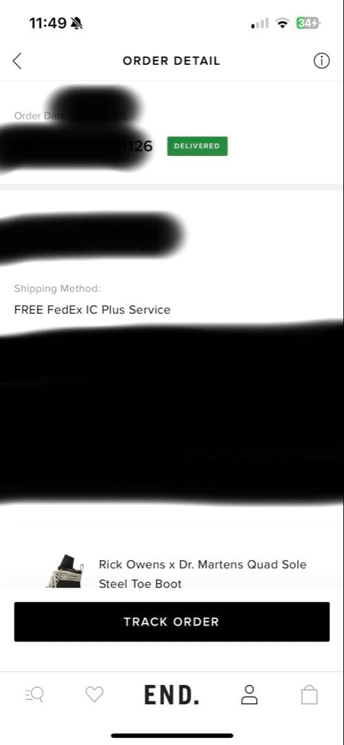 専用Rick Owens×Dr.martens STEEL TOE BOOT