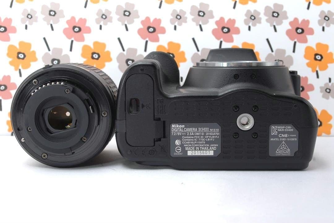 ❤Nikon D3400❤超高画質❤Bluetoothでシェア出来る！❤美品❤