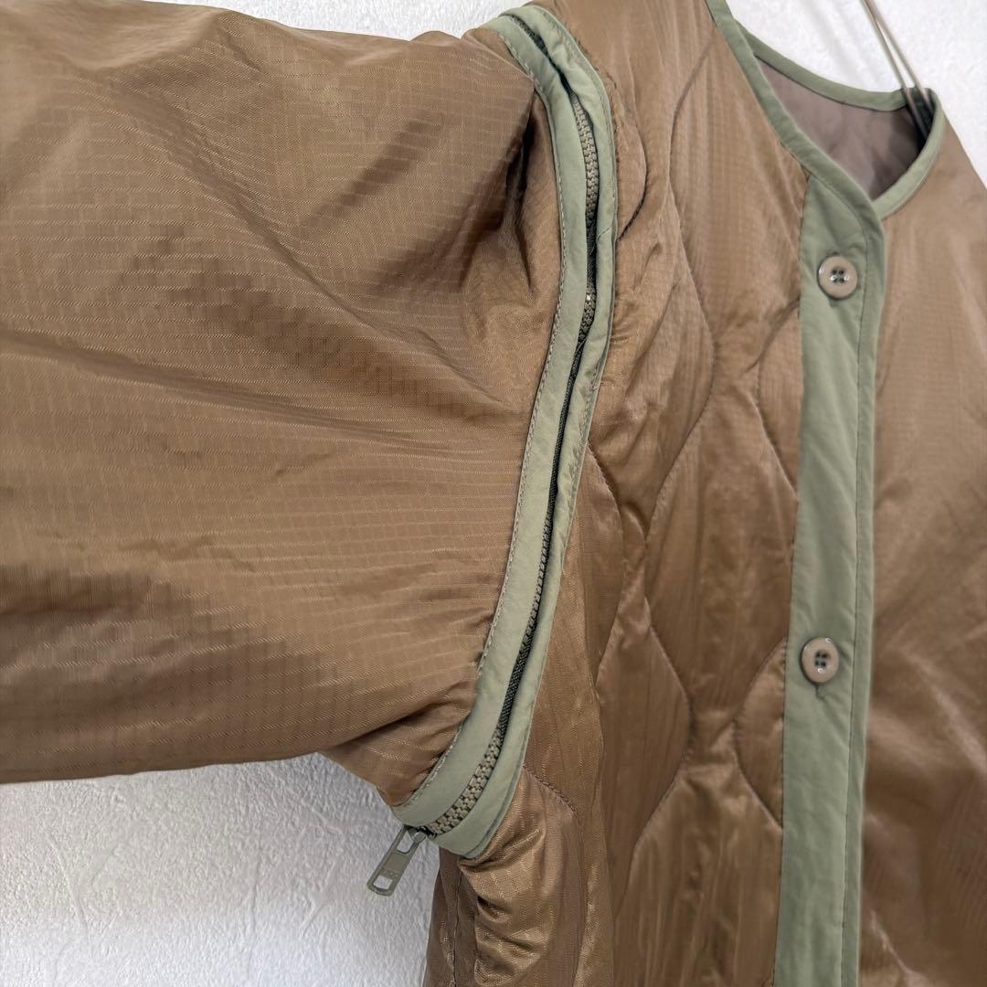 ジーナシス M-65 マルチウェイコート ミリタリー キルティング アウター F