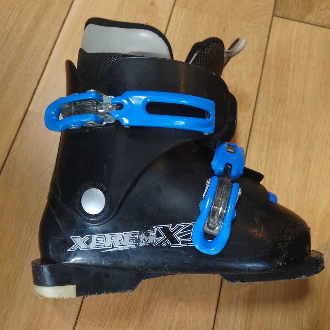 KAZAMA スキー106cm ブーツ 約21cm ストック 91cm セット