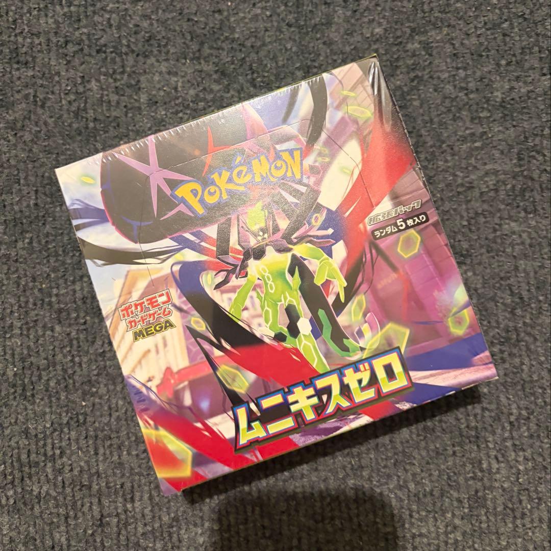 【シュリンク付】ポケモンカードゲーム ムニキスゼロ BOX