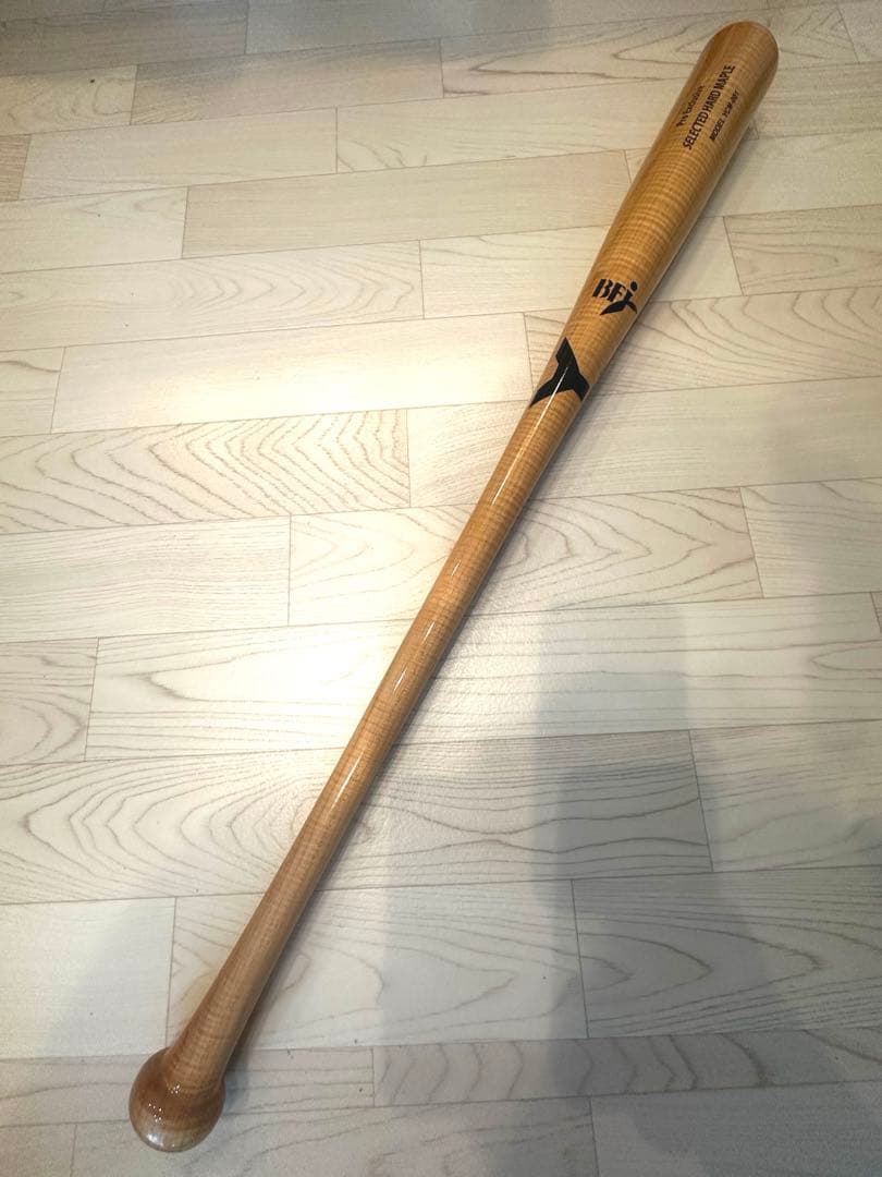 【新品未使用】ヤナセ 硬式野球 木製バット BFJ