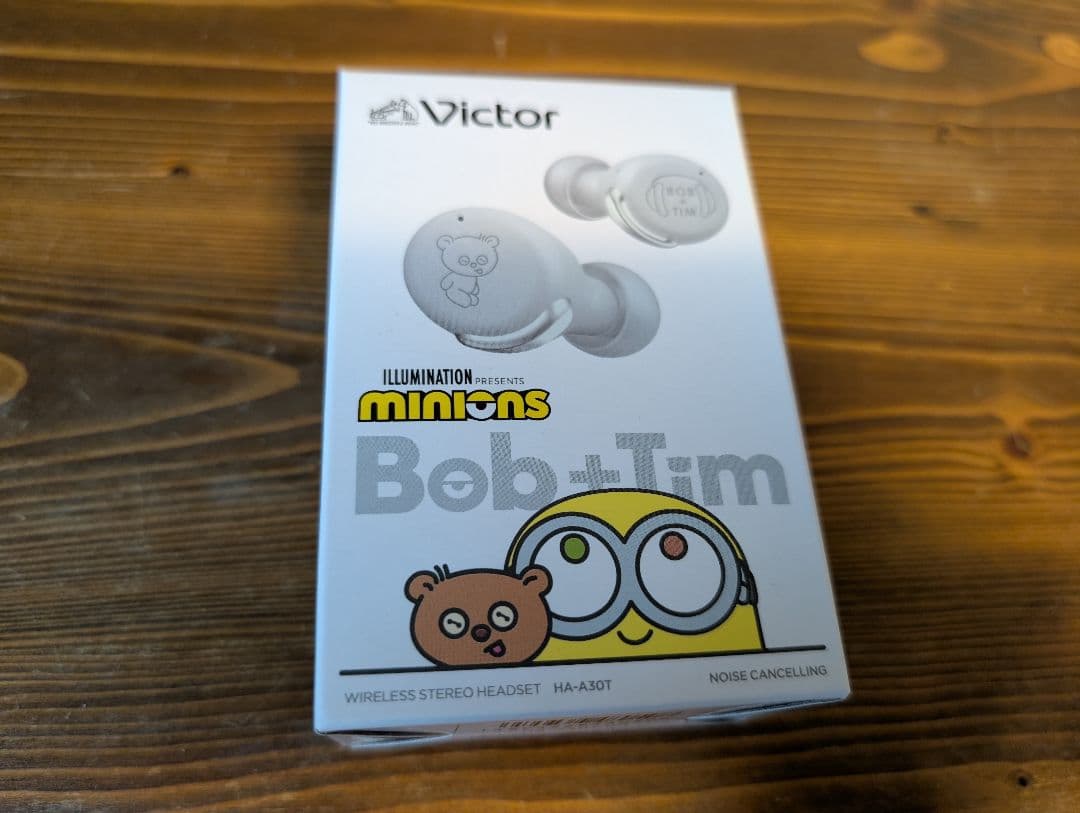 Victor HA-A30T -EHワイヤレスイヤホン ミニオンズデザイン
