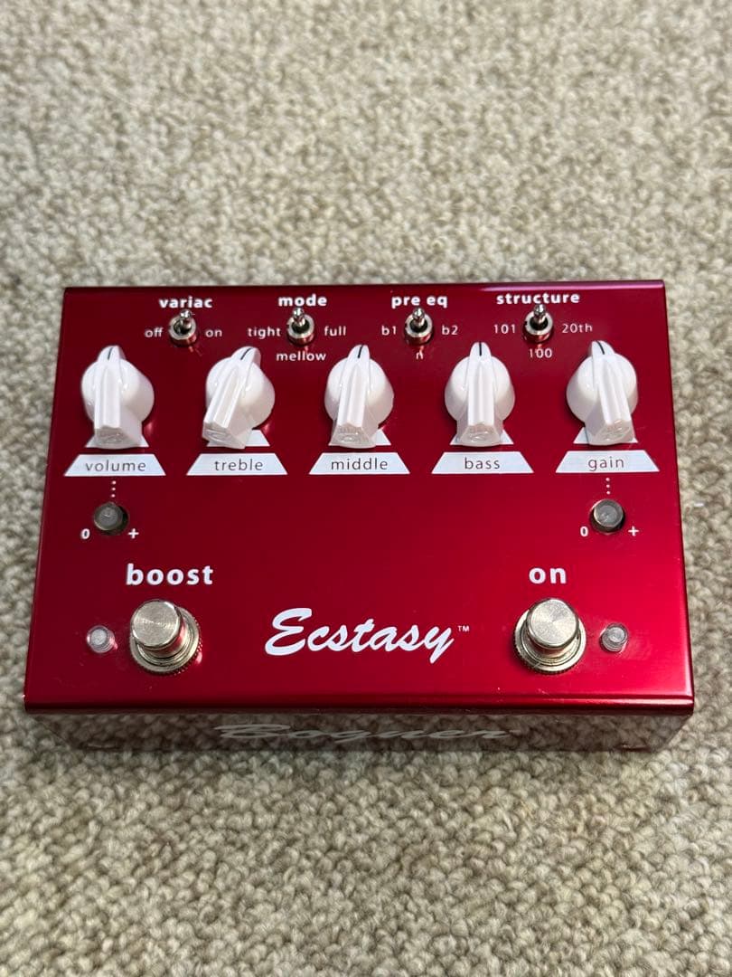 ギター Bogner Ecstasy Red