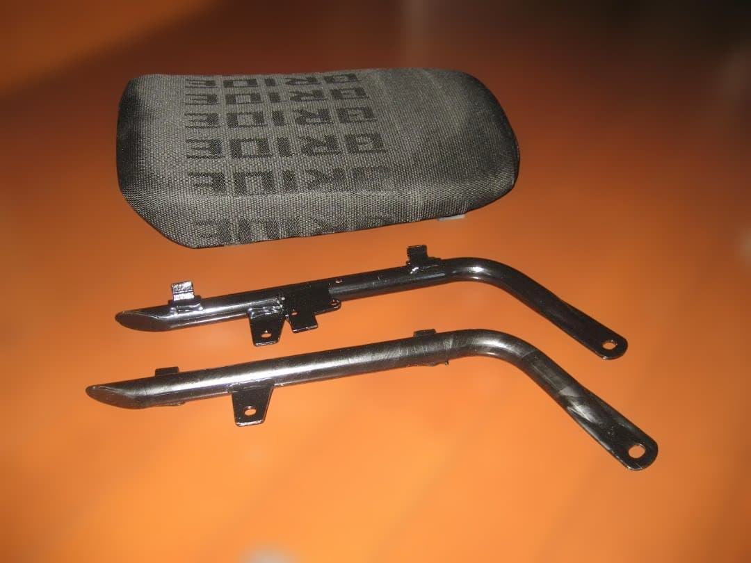 ズーマー　シート　ＵＳＤＭ　BRIDE生地　ブラック　ローダウン　シートフレーム