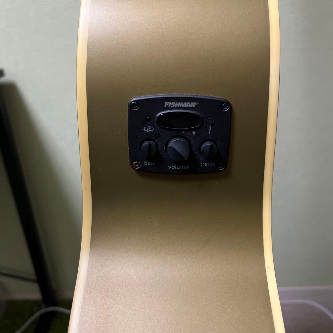 Fender newporter オリーブ　緑　アコースティックギター　エレアコ