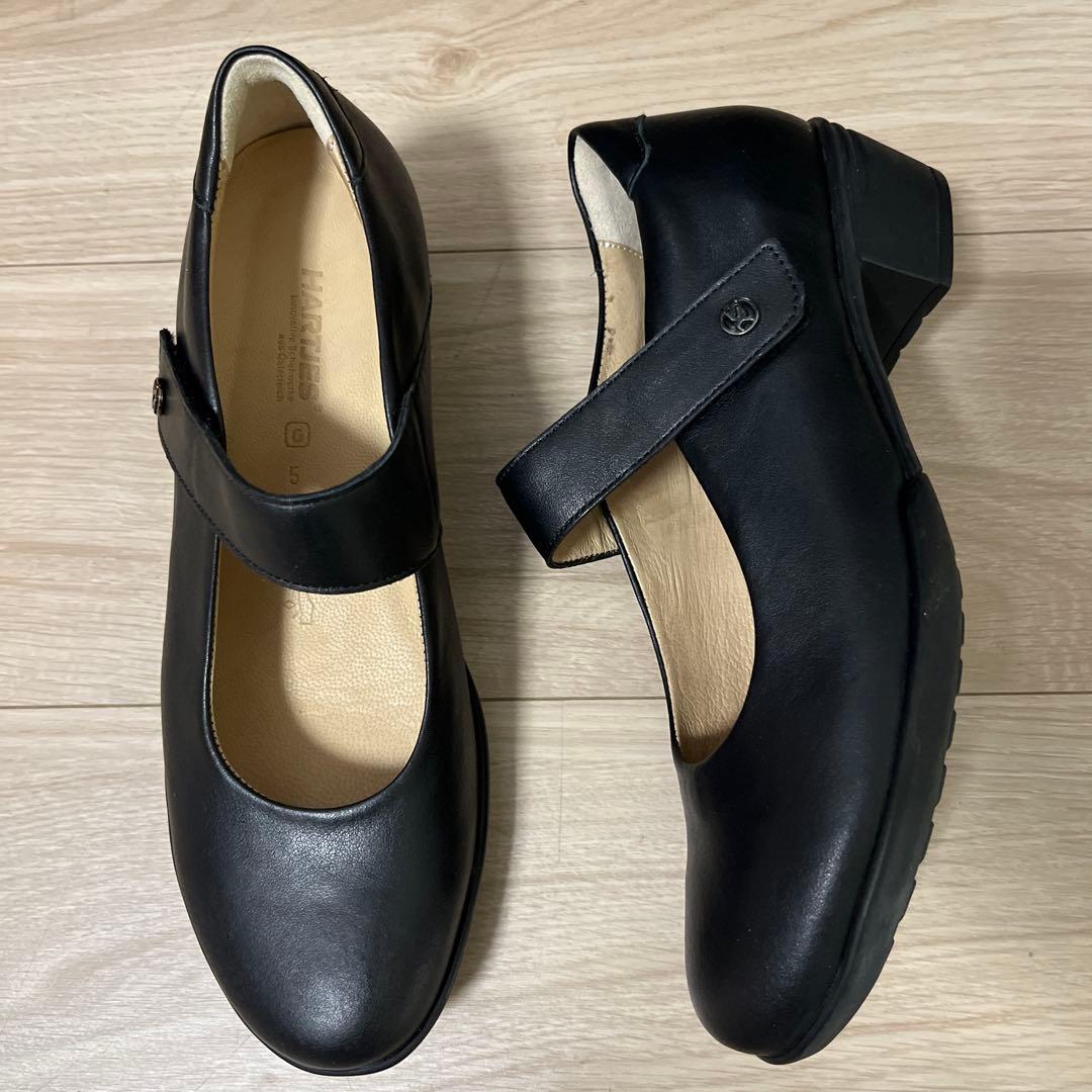 新品未使用！HARTJES ハーティエス 本革ストラップコンフォートパンプス24