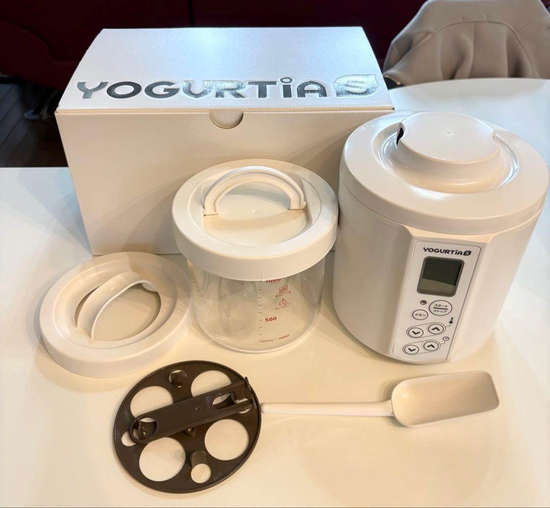 TANICAヨーグルティア S 最新ガラス容器　YOGURTIAS