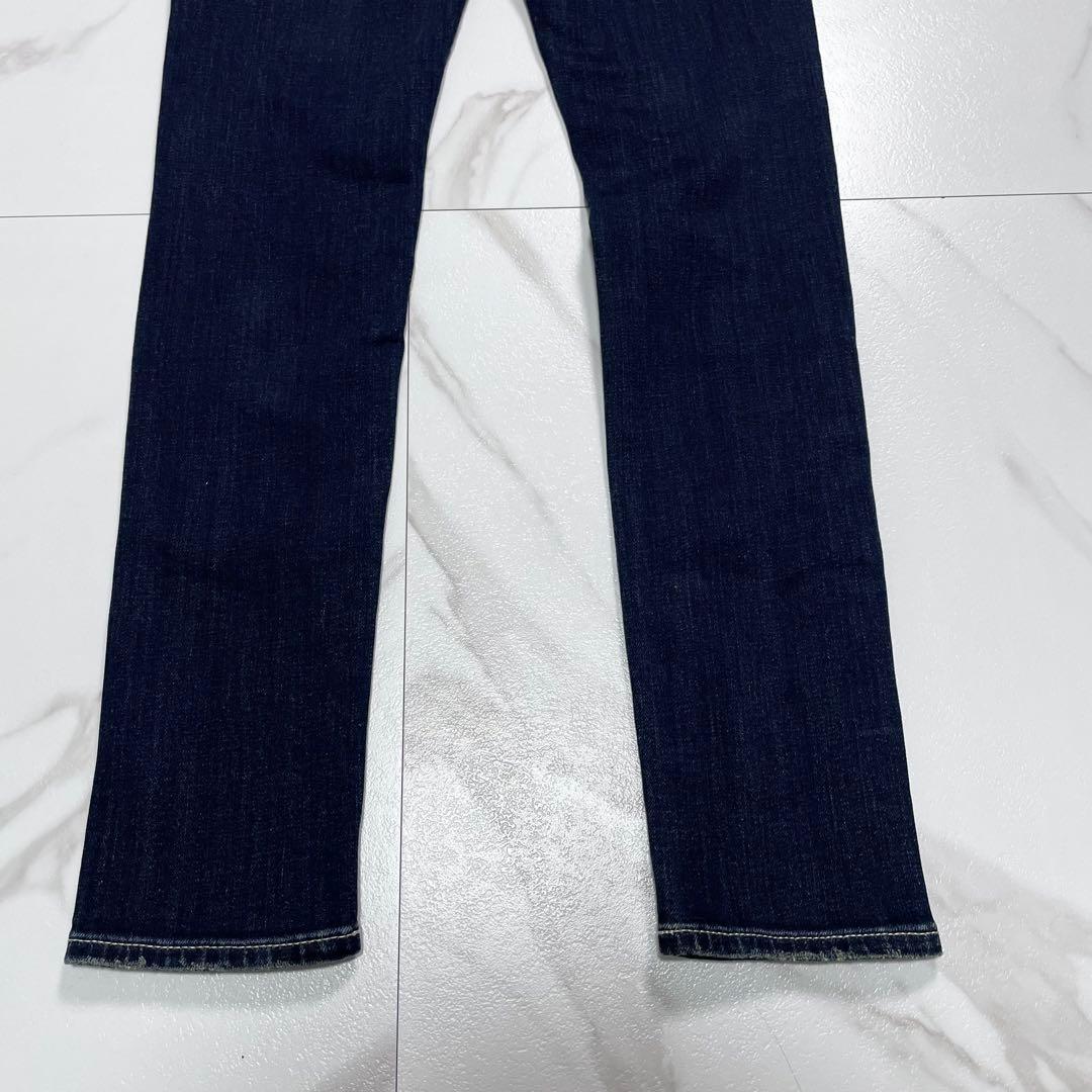 2025✨GYDA ジェイダ ハイウエストウエストクロススキニーデニムパンツ