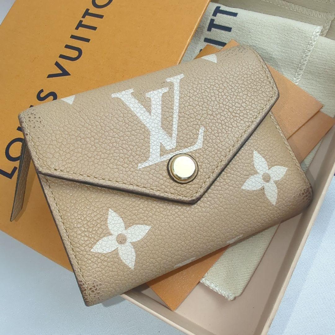 LOUISVUITTON モノグラム ポルトフォイユ ヴィクトリーヌ 折り財布