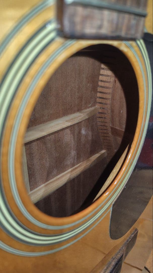 【ジャンク】ギター 詳細不明 オール単板