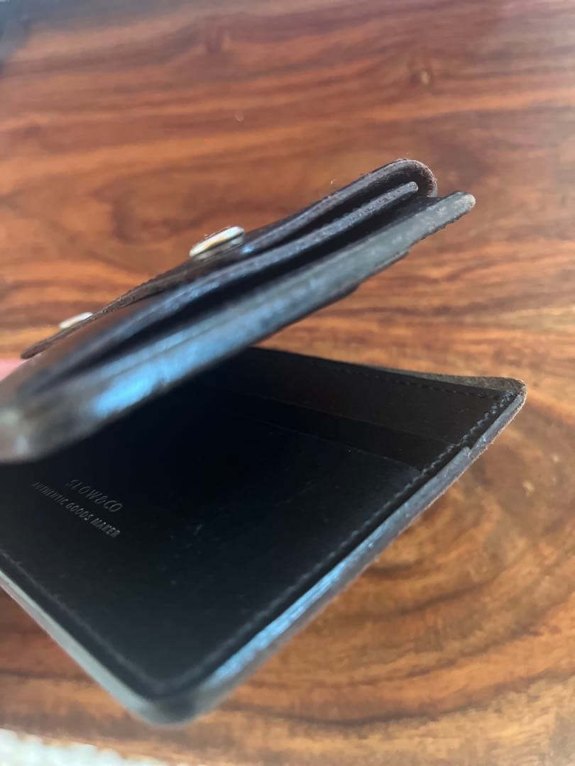 slow&co マネークリップユニセックスお財布