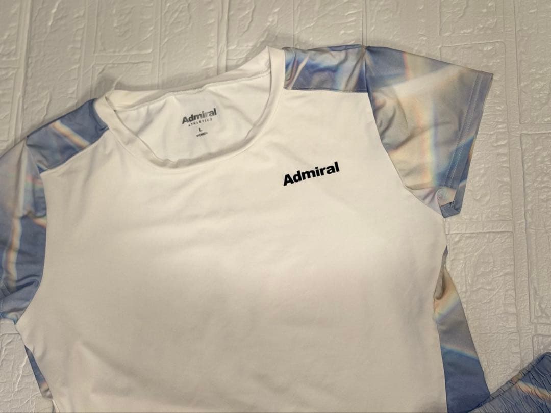 アドミラル　テニスウェア　上下セット　スコート　シャツ　スリット　ワンピース