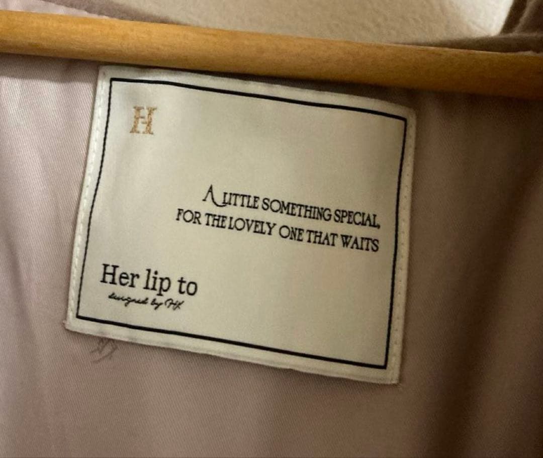 herlipto ハーリップトウ フード付きダッフルコート