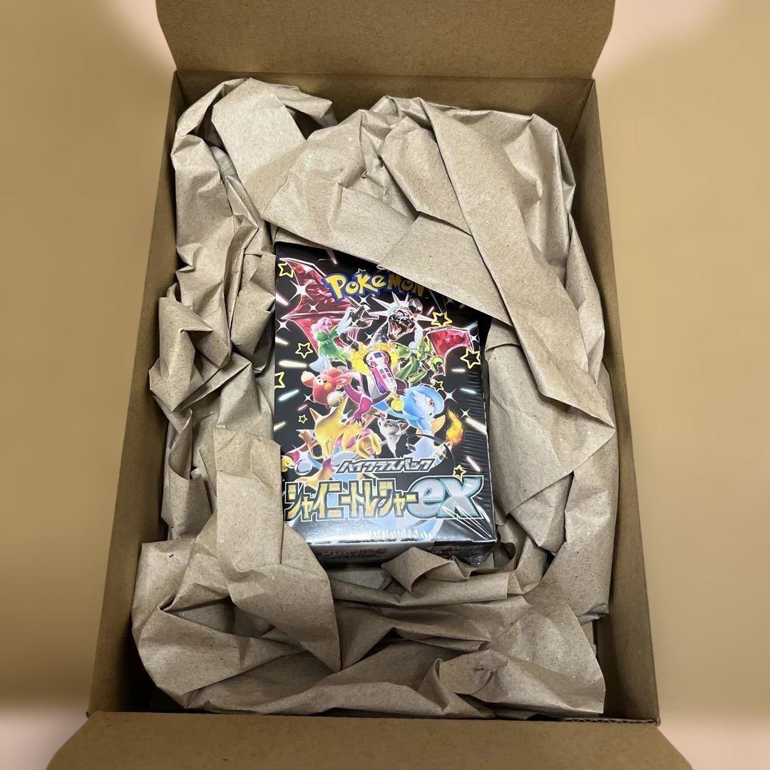 【新品未開封】シャイニートレジャー　シュリンク付未開封　ポケセン産