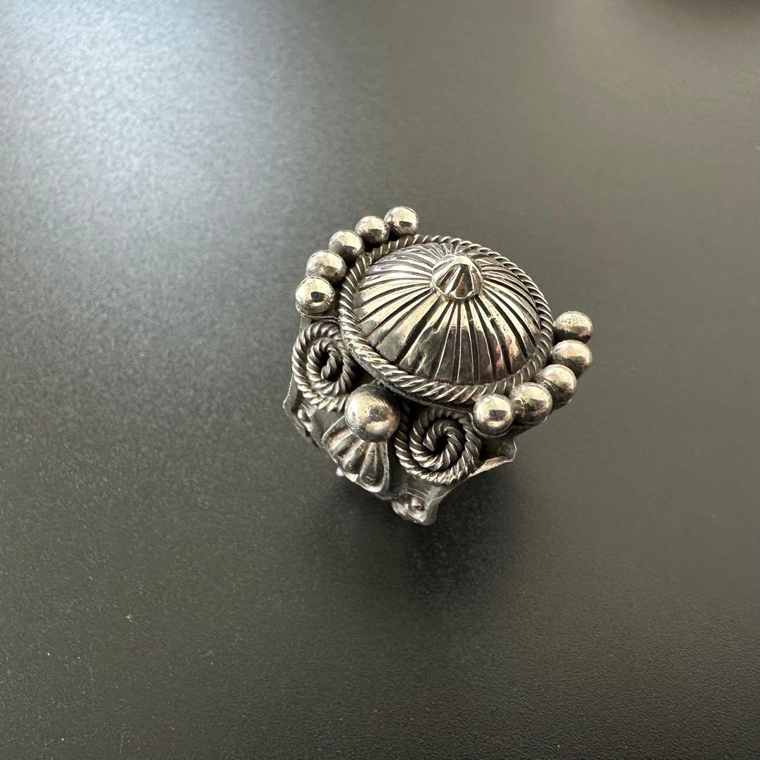 Navajo Andy cadman ビッグコンチョ リング 17号