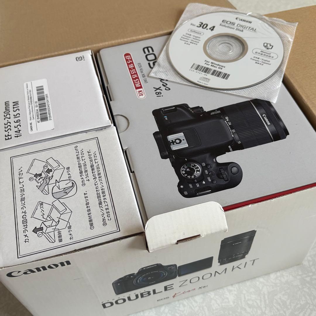 Canon EOS Kiss X8i ダブルズームキット
