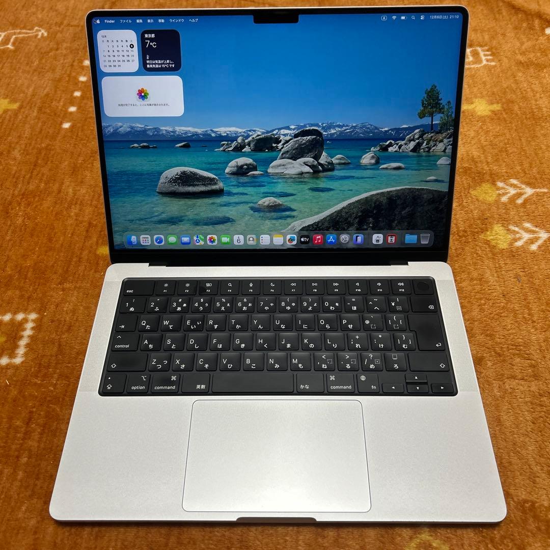 美品快速MacBook Pro 14インチ M1 32GB 16core 1TB