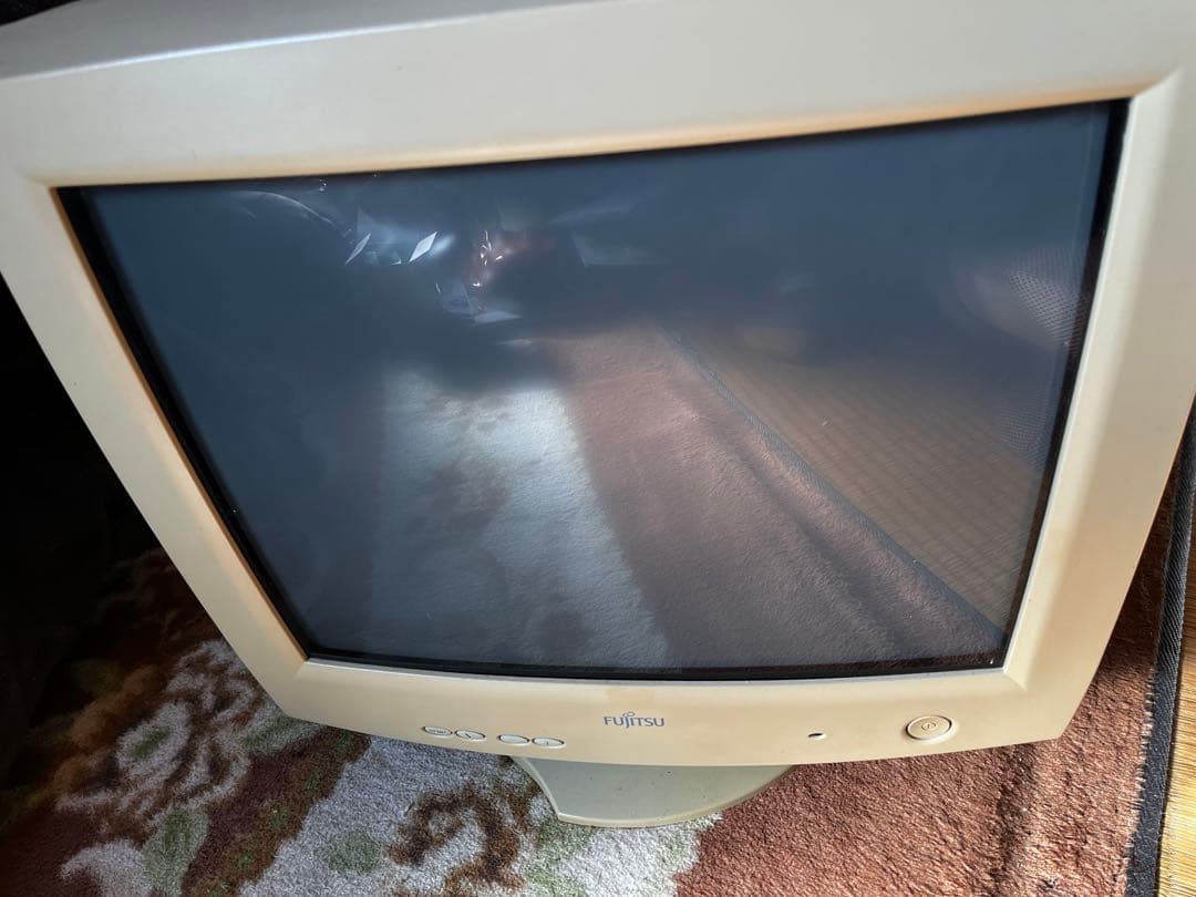 富士通レトロブラウン管モニター１５型