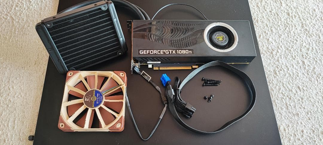 Nvidia GeForce GTX1080Ti簡易水冷