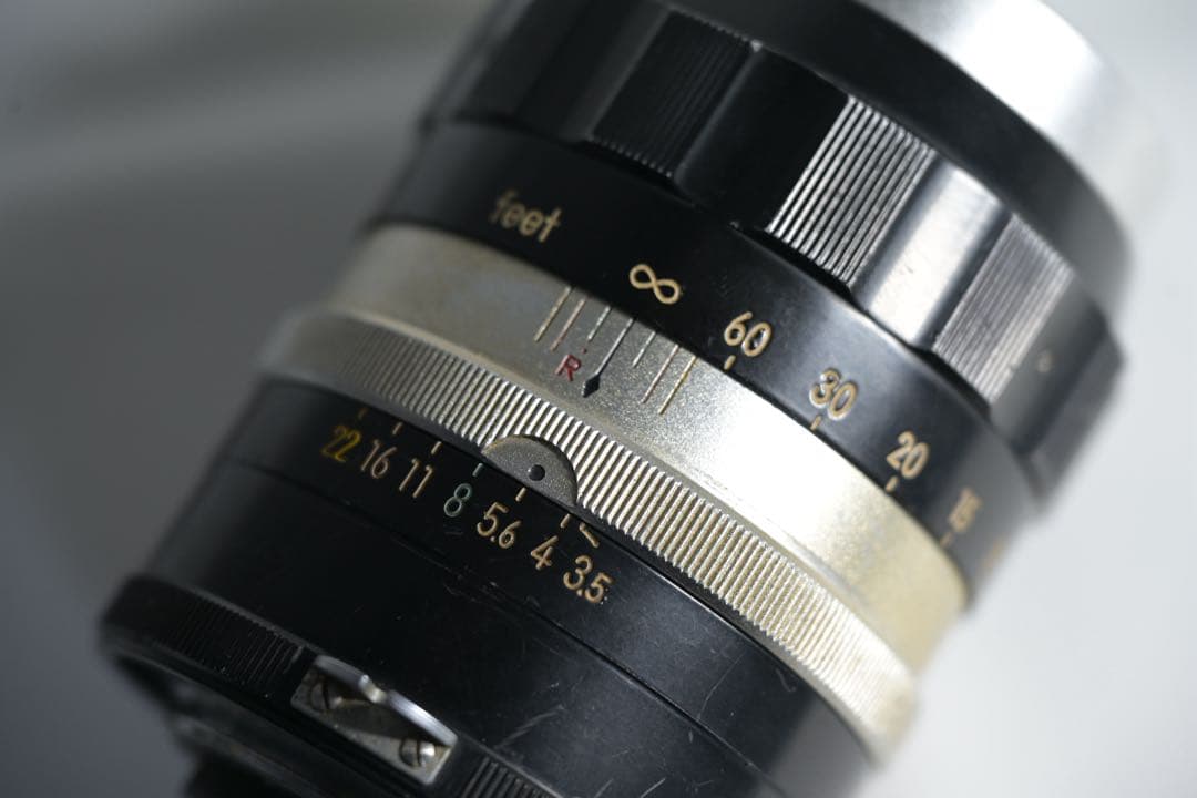 Nikon NIKKOR-Q 13.5cm F3.5 チックマーク ジャンク