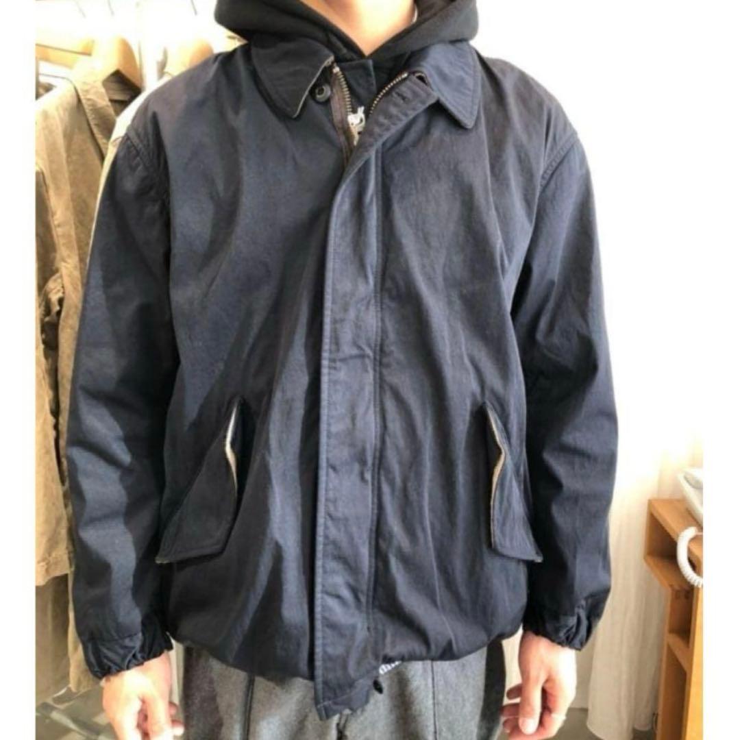 sage de cret / ナイロン チノクロス ミリタリー ジャケット