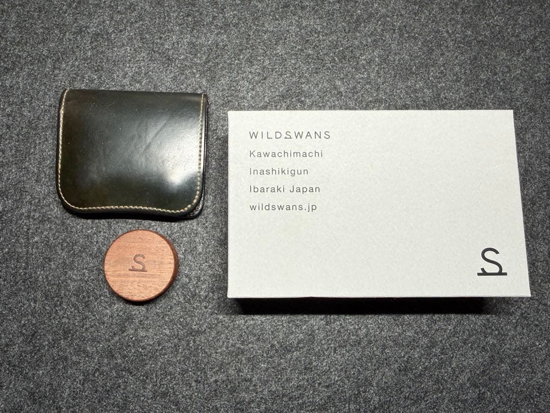 ワイルドスワンズ WILDSWANS PALM パーム シェルコードバン
