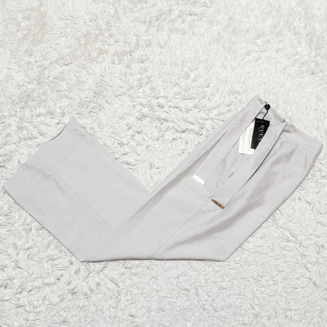極美品 グッチ スーツ セットアップ パンツ シルク素材