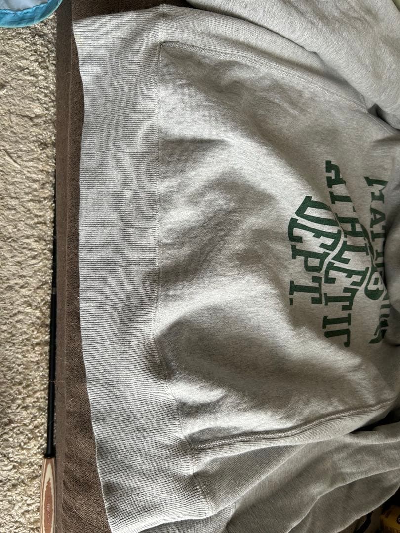 SCSC 68 JDG フード付きスウェットパーカー グレー