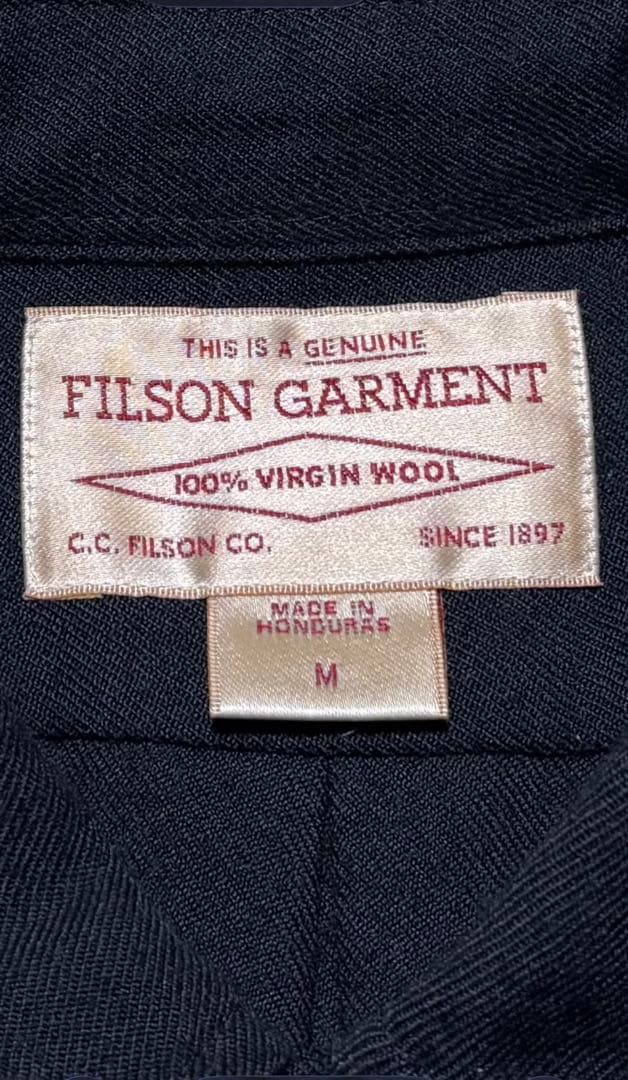 FILSON GARMENT ウールシャツ　マッキーノ　フィルソン　クルーザー