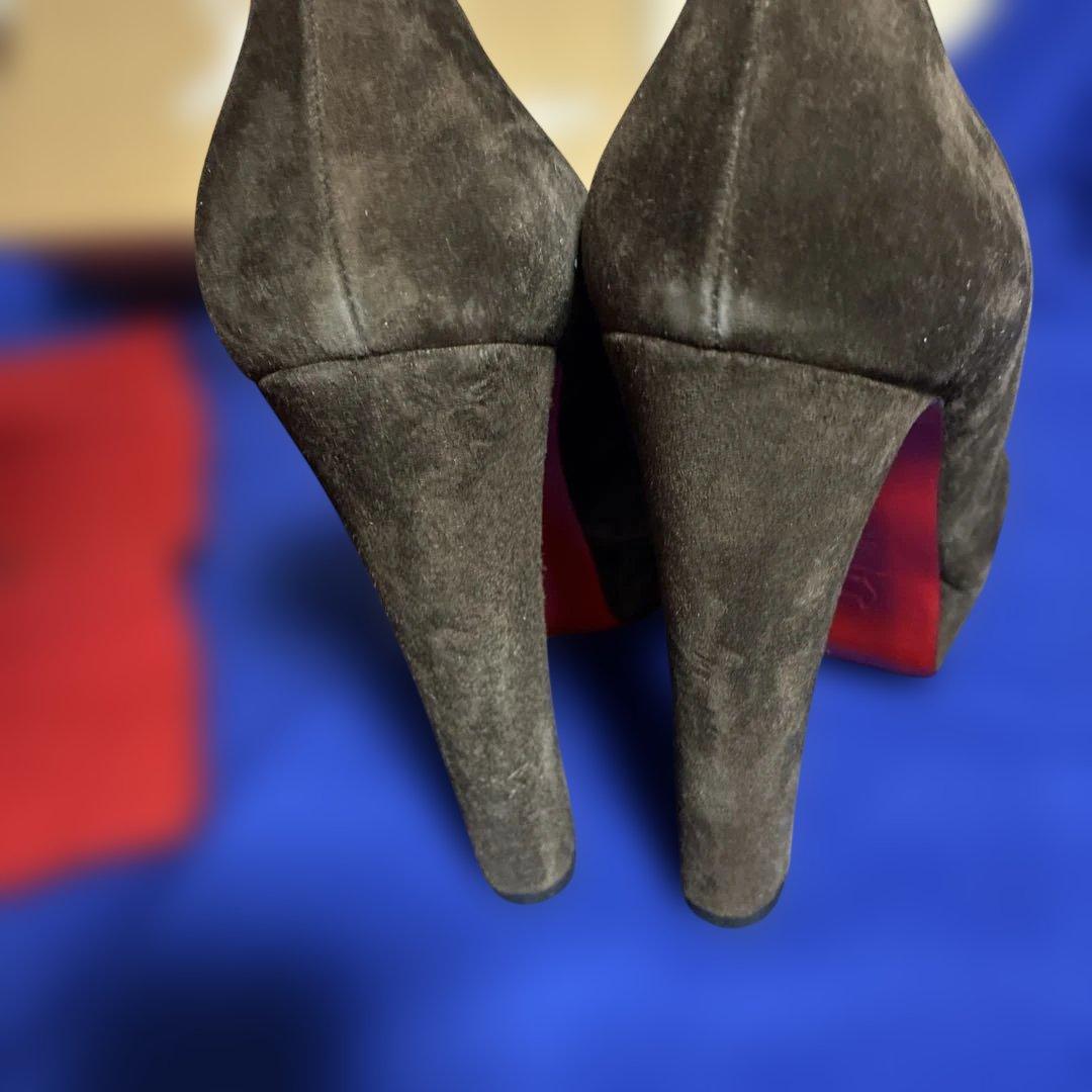 Christian Louboutin ハイヒールパンプス ブラウン