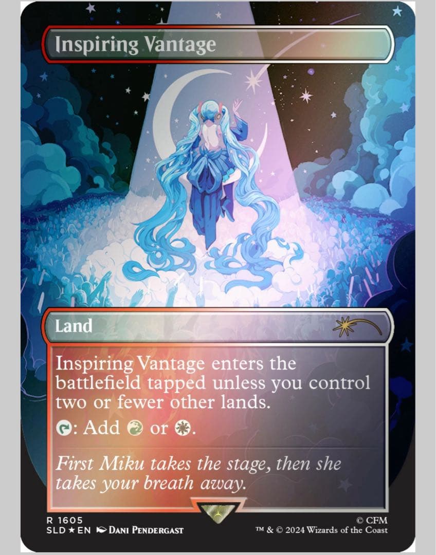 新品未開封 MTG Secret Lair 初音ミク 春 EN Foil