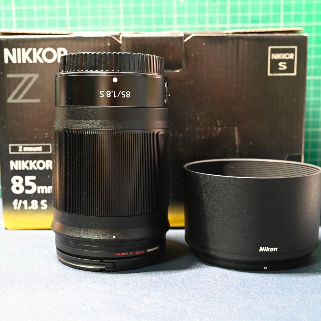 NIKKOR Z 85mm f1.8 S 保護フィルター付き