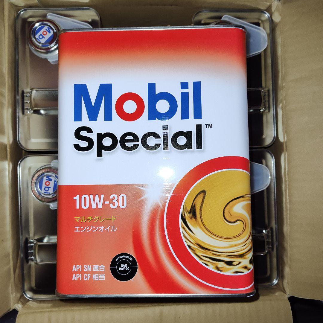 Mobil Special 10W-30 エンジンオイル 4L×6