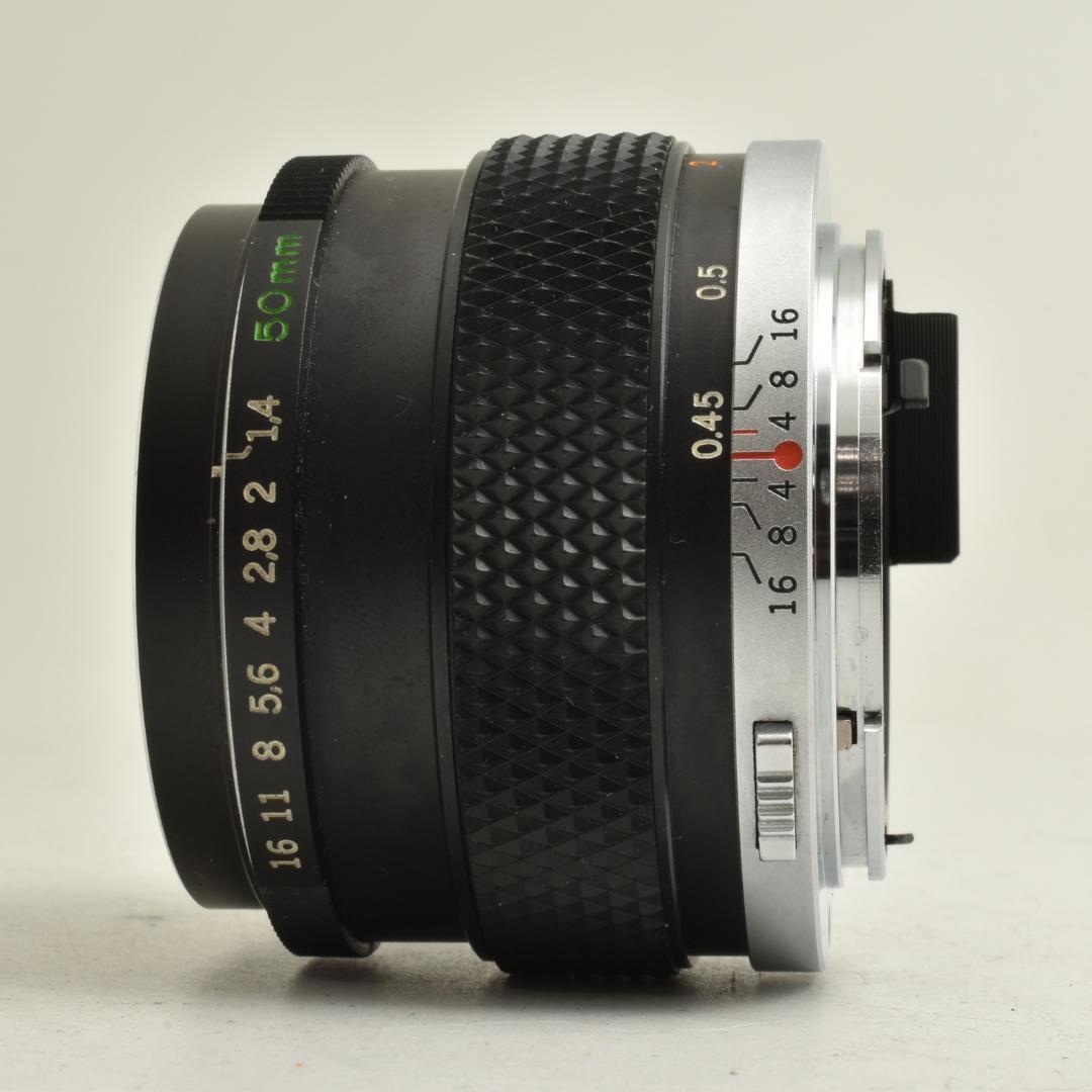 整備済 完動 Olympus OM-1ブラック 50mm F1.4 露出計OK