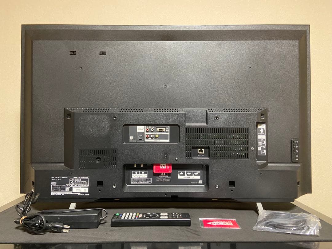 SONY 40V KDL-40W600B｜フルHD・リモコン＆B-CAS付