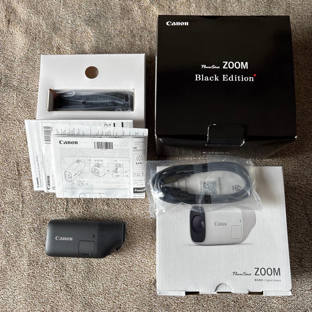 ※ジャンク Canon PowerShot ZOOM Black Edition