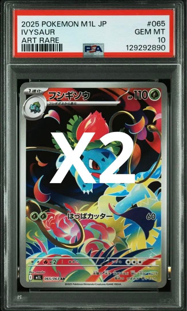 フシギンウ M1L 065/063 AR PSA10 x2