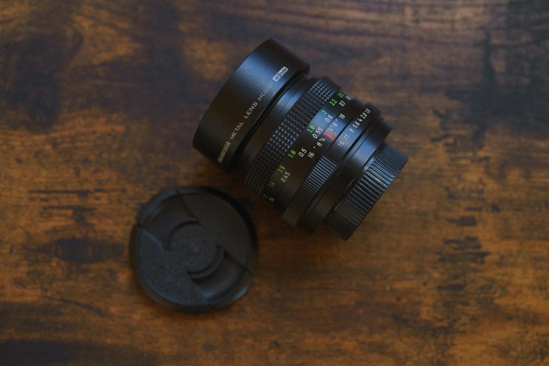 フード付　PENTACON auto 50mm F1.8 M42マウント