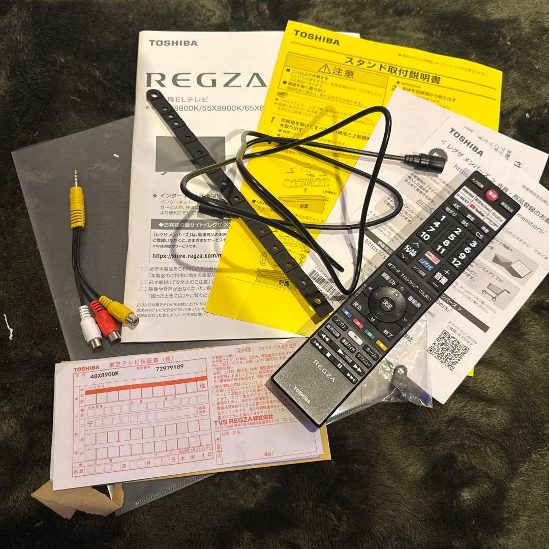 REGZA 48X8900K 4K 有機ELテレビ