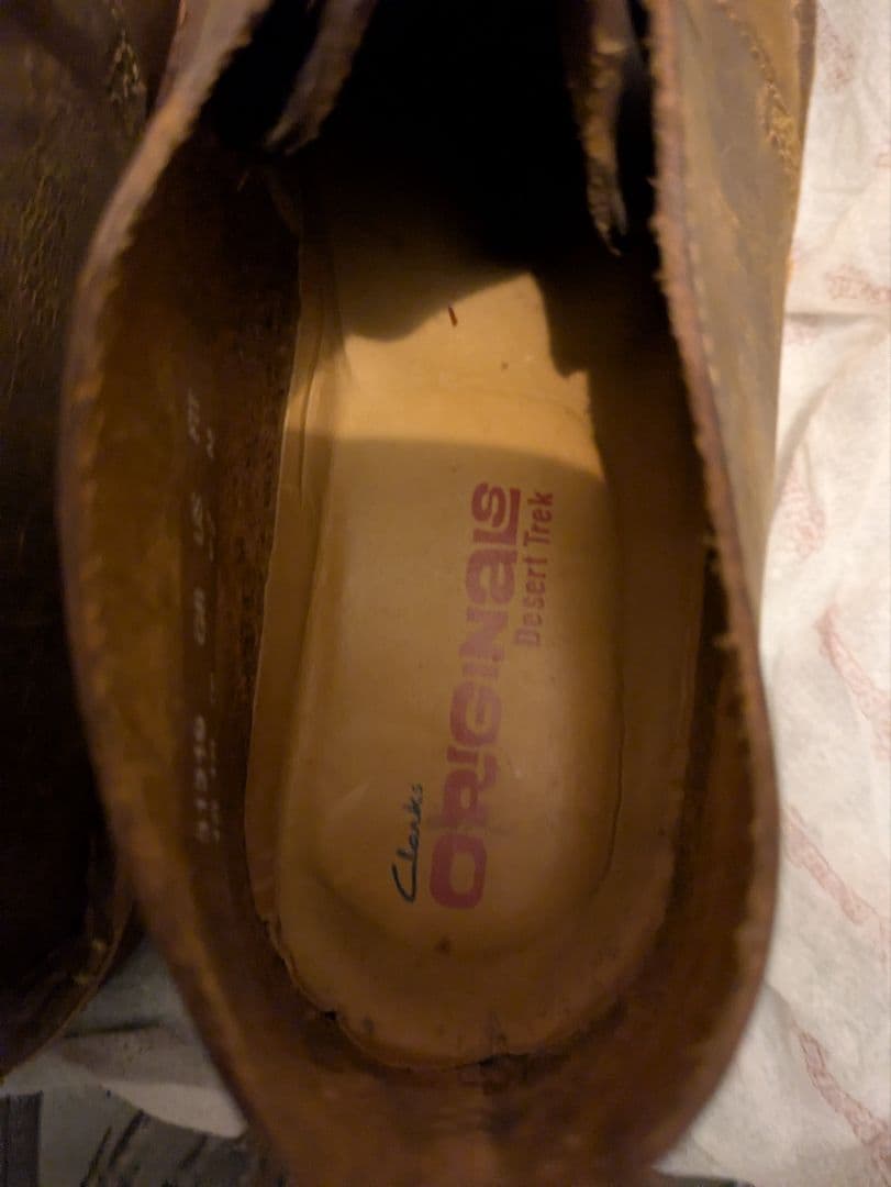 Clarksデザートトレック レディースSize23.5cm