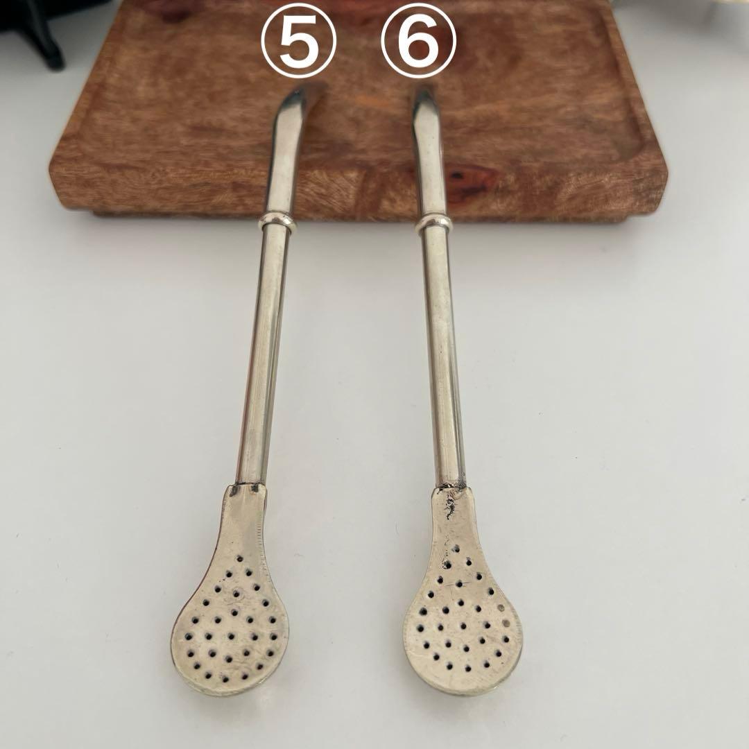 アルゼンチン製 高級マテ茶／本革 × アルパカ装飾